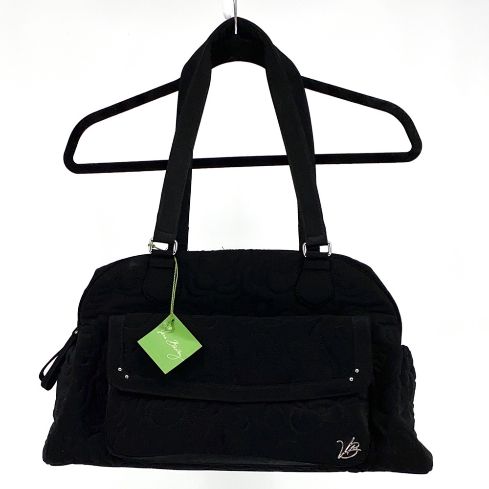 Vera Bradley Bowler Baby Bag Black Diaper Weekend